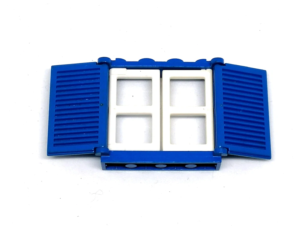 LH2788 LEGO HRANÉ BÍLÉ OKNO MODRÝ RÁM MODRÁ OKENICE
