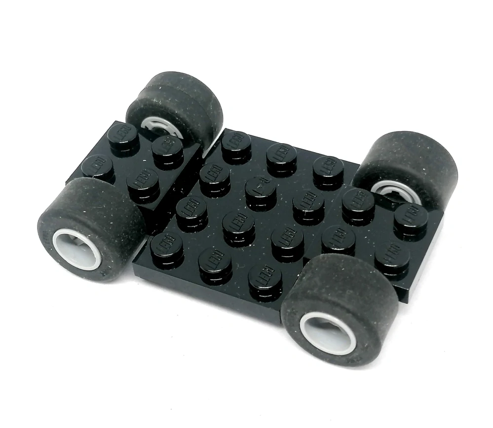LH2837 LEGO HRANÝ PODVOZEK MALÝ ČERNÝ