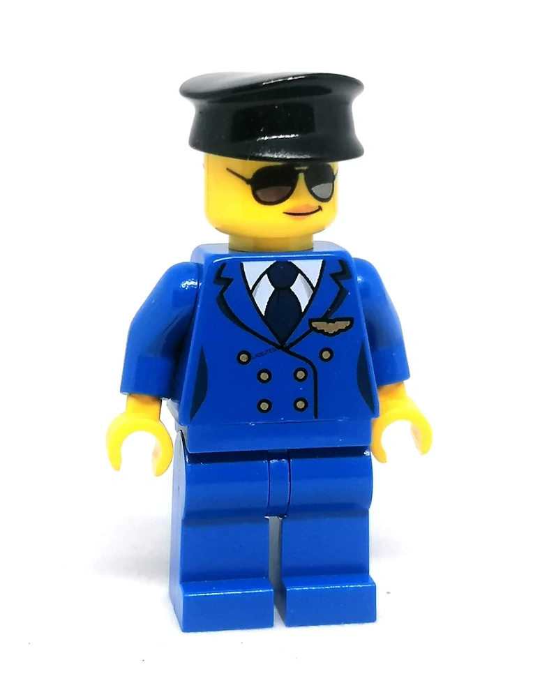 LH4488 LEGO HRANÁ MINIFIGURKA ŽENA PILOTKA