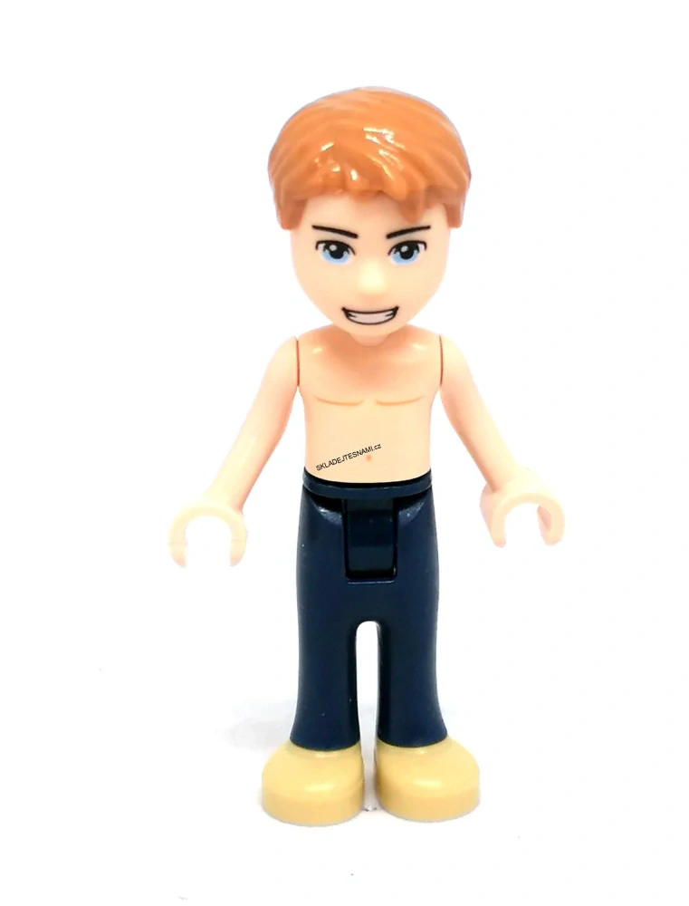 Lh4632 LEGO HRANÁ MINIFIGURKA FRIENDS KLUK BEZ TRIKA