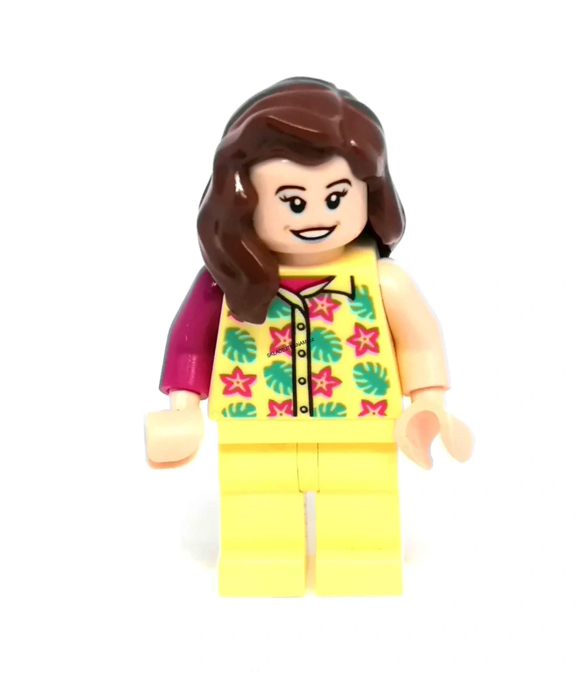 Lh4793 LEGO HRANÁ MINIFIGURKA ŽENA V KOŠILI