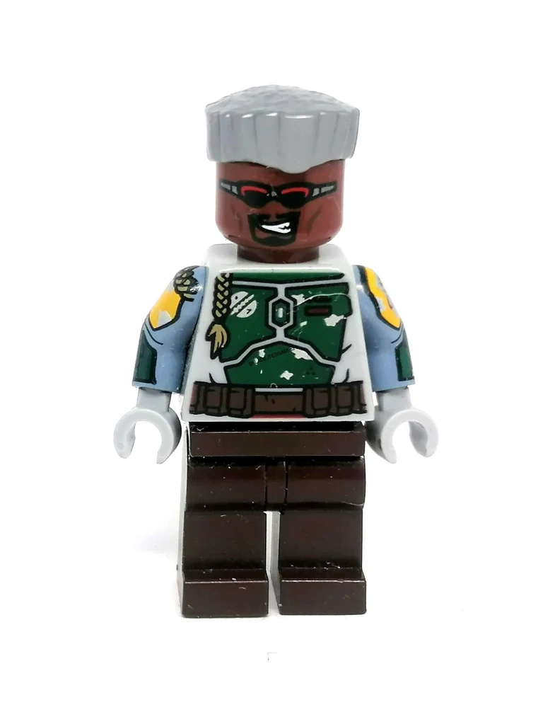 Lh4797 LEGO HRANÁ MINIFIGURKA VESMÍR STŘÍBRNÉ VLASY