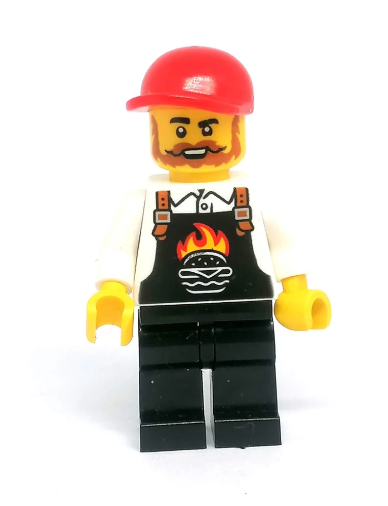 LH4834 LEGO HRANÁ MINIFIGURKA CITY KUCHAŘ PIZZAŘ