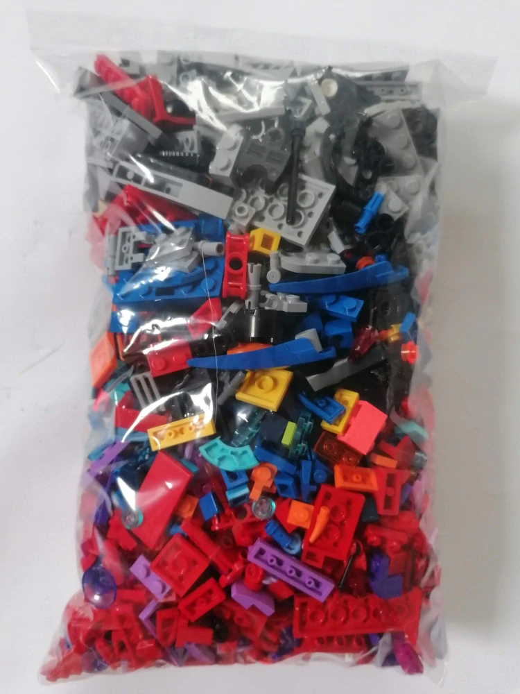 SCL172- HRANÉ LEGO MIX DÍLŮ BAREVNÝ MIX - VÁHA 800 GRAMŮ