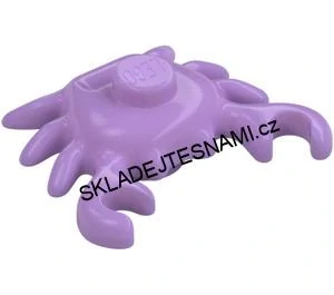 X456 LEGO HRANÝ KRAB FIALOVÝ