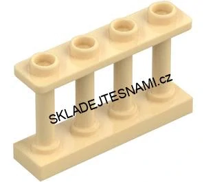 LH2894 LEGO HRANÉ ZÁBRADLÍ TAN SVĚTLÉ OPÁLENÍ