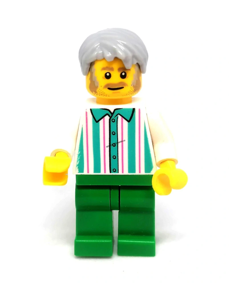 LH5043 LEGO HRANÁ MINIFIGURKA DĚDA V PYŽAMU