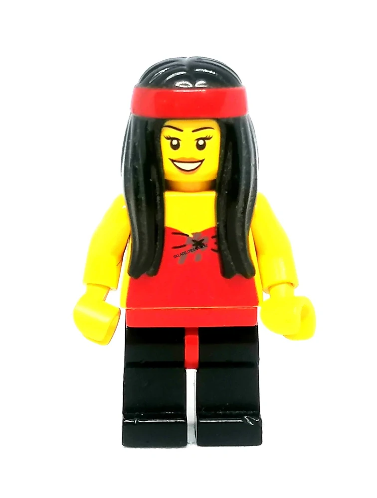LH5145 LEGO HRANÁ MINIFIGURKA ŽENA HIPIIES