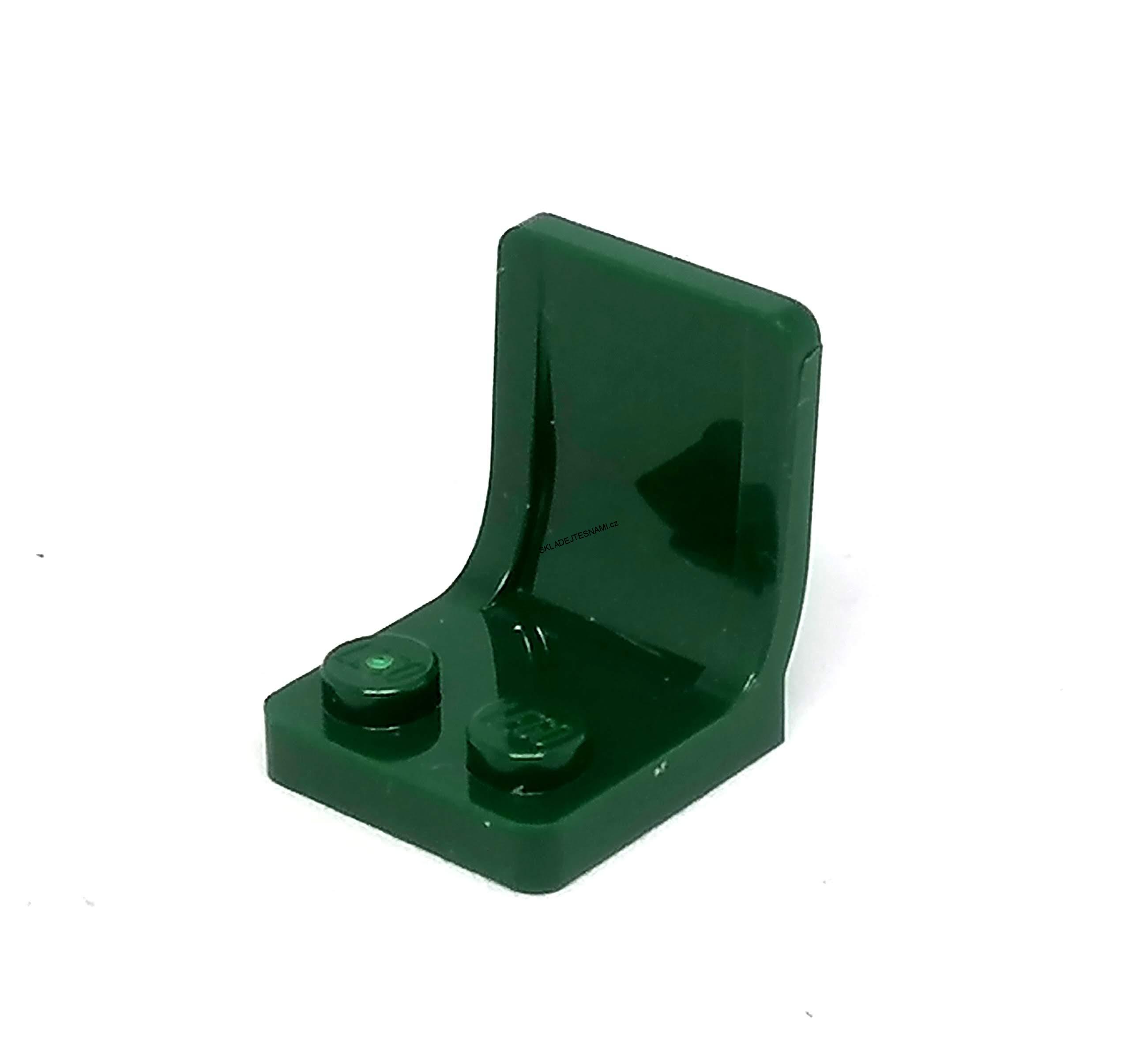 LH3000 LEGO HRANÁ SEDAČKA DO AUTA LAHVOVĚ ZELENÁ