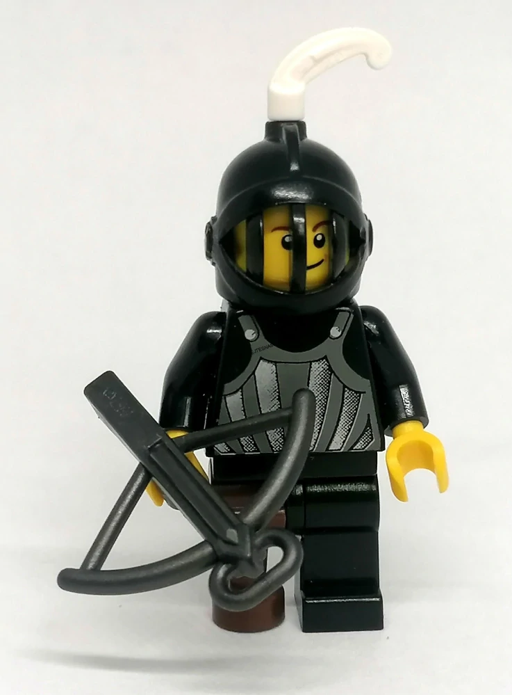 LH5324 LEGO HRANÁ MINIFIGURKA RYTÍŘ S KUŠÍ A DŘEVĚNOU NOHOU