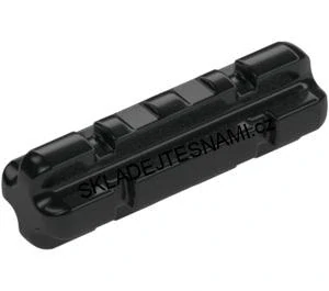 T41 LEGO TECHNIK ČERNÁ Náprava 2 s drážkami (32062)