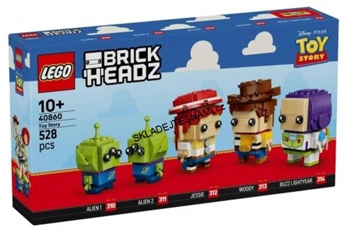 40860 LEGO BRICK HEADZ TOY STORY