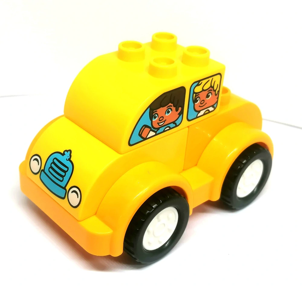 H666 DUPLO HRANÉ AUTÍČKO ŽLUTÉ