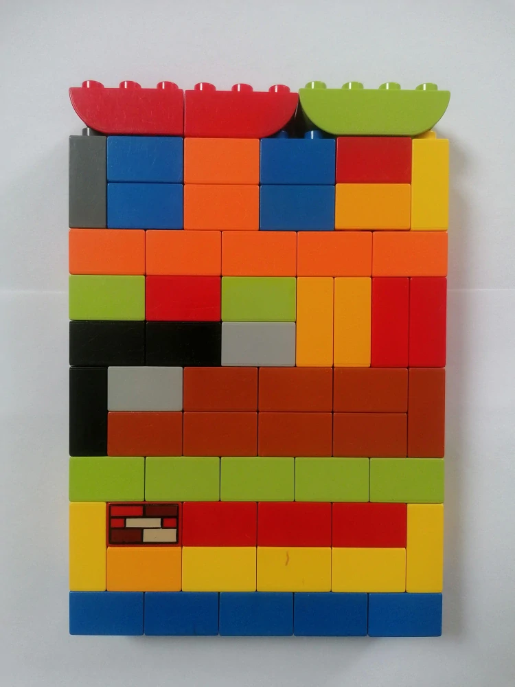 BALÍČEK DH107 - HRANÉ DUPLO KOSTKY 400 GRAMŮ MIX BARVIČEK