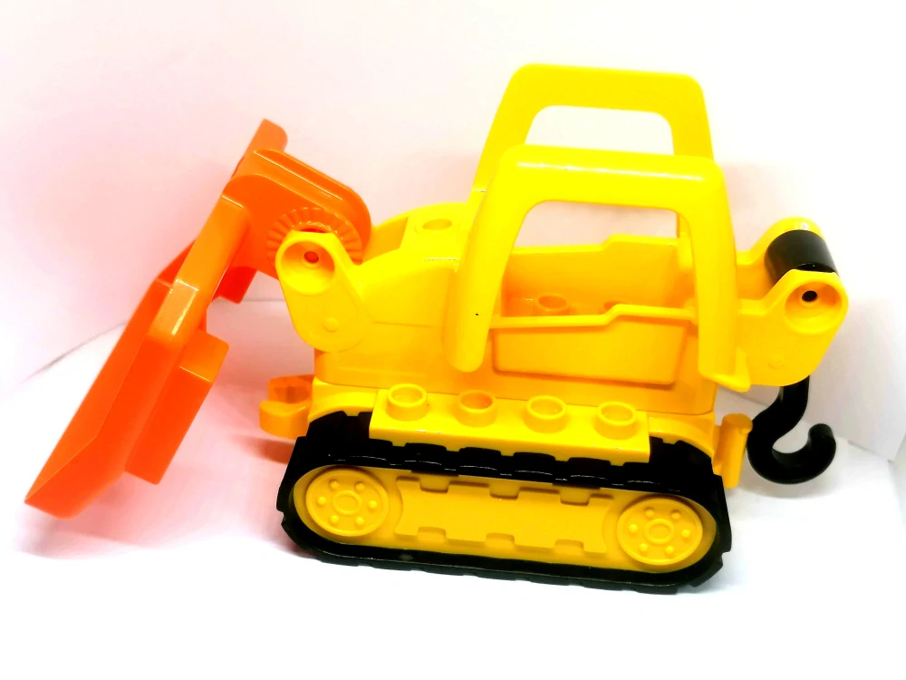 H728 DUPLO HRANÝ BAGR S LOPATOU I PROTI SNĚHU