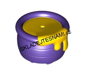 H744 DUPLO HRANÝ HRNEC MEDU FIALOVÝ