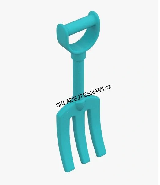 N1222 DUPLO NOVÉ VIDLE TYRKYSOVÉ