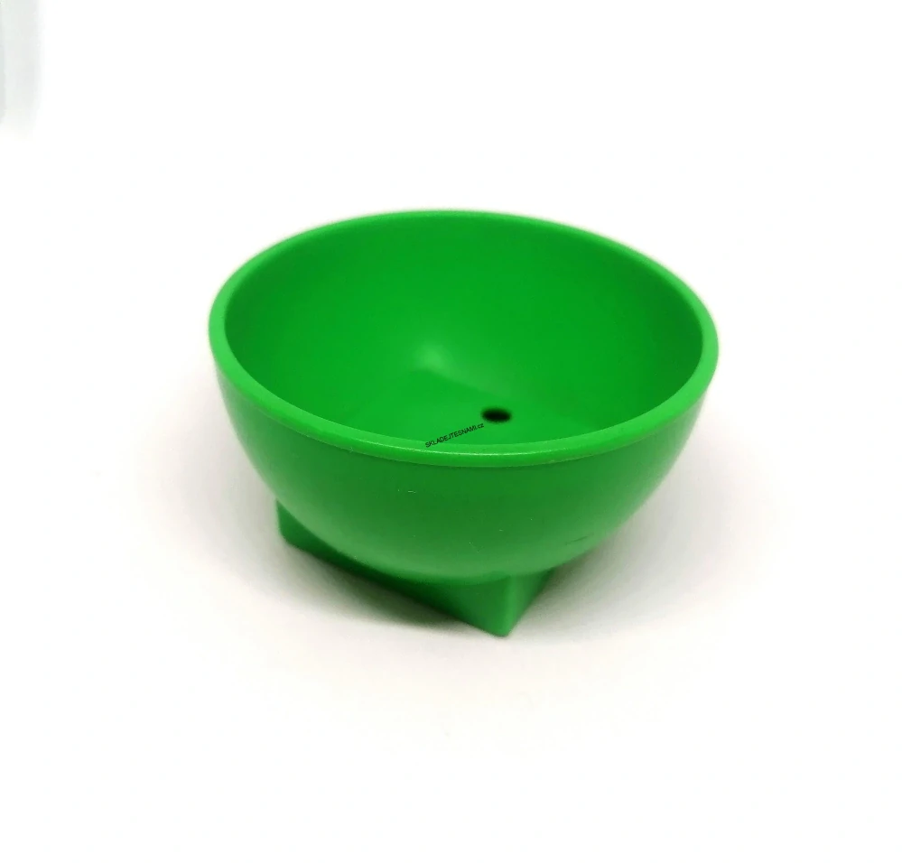 H771 DUPLO HRANÁ ZELENÁ MISKA KOŠ