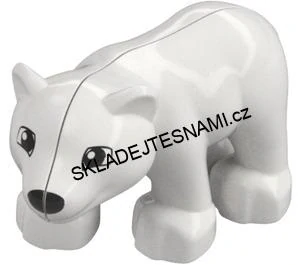 H790 DUPLO HRANÉ MALÉ BÍLÉ MEDVÍDĚ