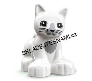 H794 DUPLO HRANÁ KOČKA BÍLÁ
