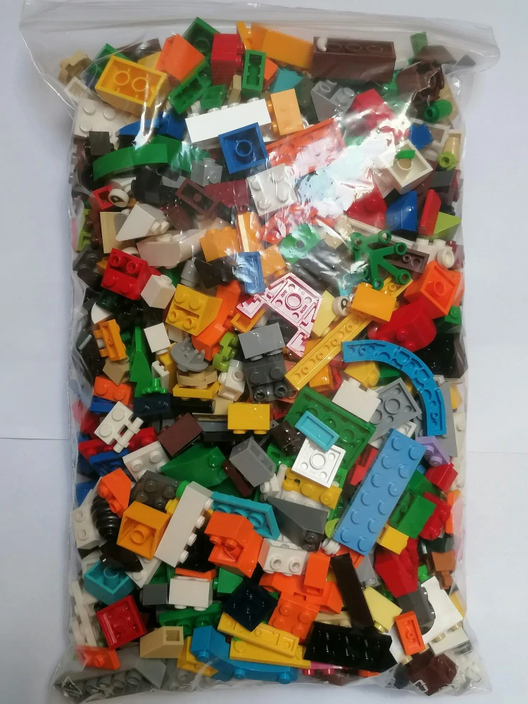 SCL423- NOVÉ LEGO MIX BAREV - VÁHA 700 GRAMŮ