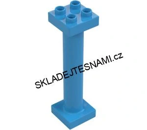 H852 DUPLO HRANÝ TYRKYSOVÝ SLOUP