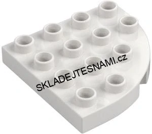 H902 DUPLO HRANÁ ČTVRTDESTIČKA BÍLÁ