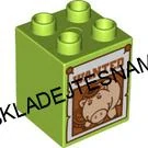 H977 DUPLO HRANÁ KOSTIČKA 2X2 TOY STORY WANTED