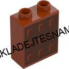 H981 DUPLO HRANÁ KOSTIČKA HNĚDÁ POTISK ČOKOLÁDA