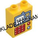 H1010 DUPLO HRANÁ KOSTIČKA VYSOKÁ ŽLUTÁ PLATEBNÍ AUTOMAT