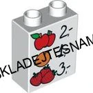 H1038 DUPLO HRANÁ KOSTIČKA VYSOKÁ BÍLÁ CENÍK JÍDLA
