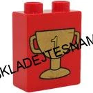 H1053 DUPLO HRANÁ KOSTIČKA VYSOKÁ POTISK POHÁR 1. MÍSTO