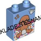 H1090 DUPLO HRANÁ KOSTIČKA ORANŽOVÁ VYSOKÁ POTISK MIMINKO