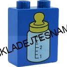 H1091 DUPLO HRANÉ KOSTKA VYSOKÁ POTISK KOJENECKÁ LAHEV