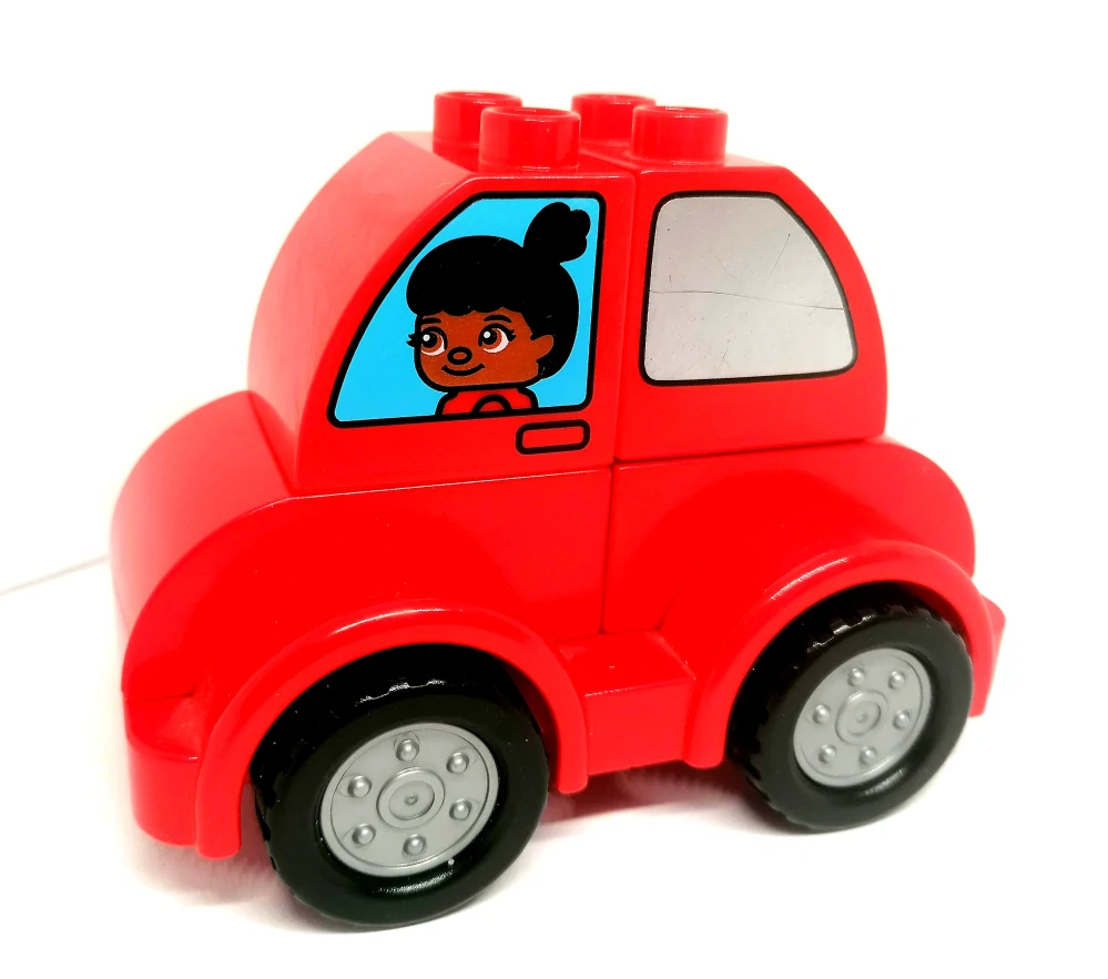 H1110 DUPLO HRANÉ AUTÍČKO MINI ČERVENÉ