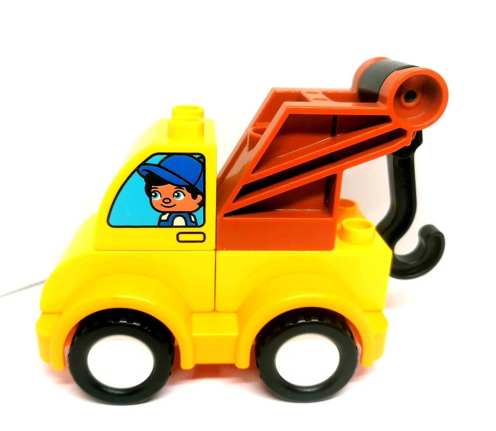 H1112 DUPLO HRANÉ AUTÍČKO MINI ŽLUTÁ ODTAHOVKA