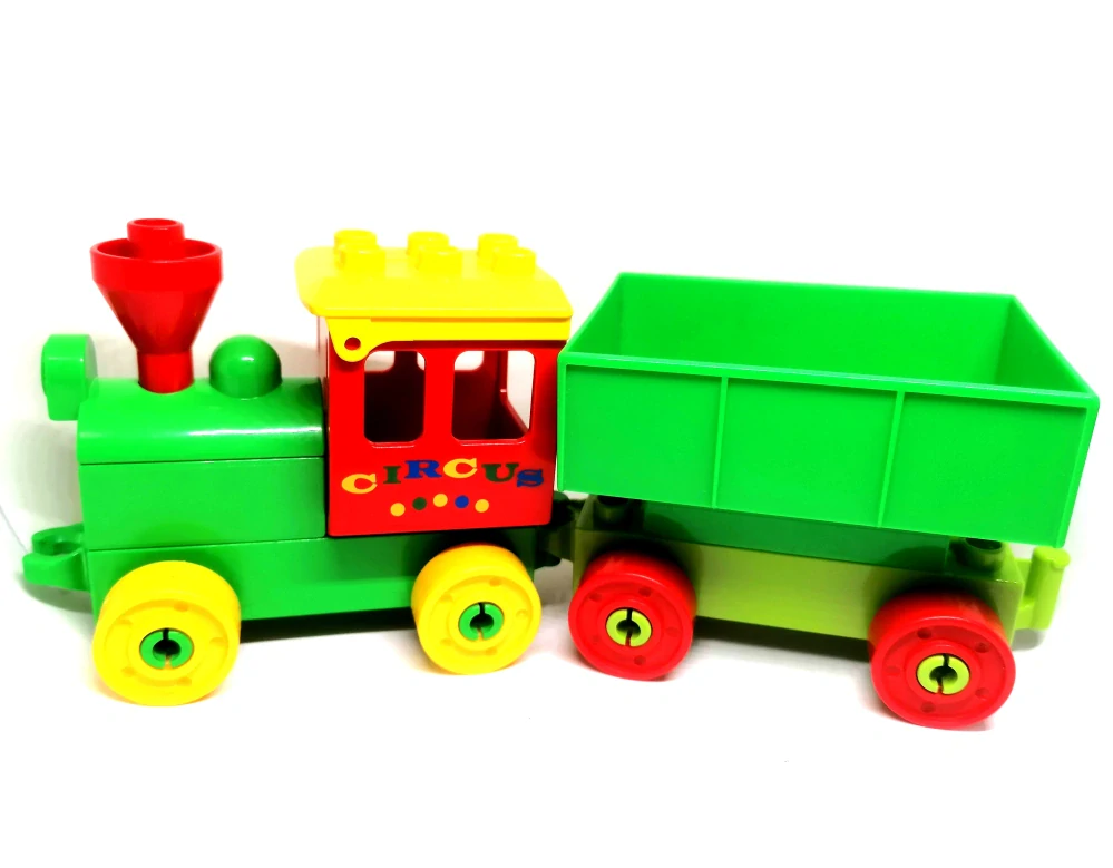H1120 DUPLO HRANÝ VLAK LOKOMOTIVA S NÁKLADNÍM VAGONEM
