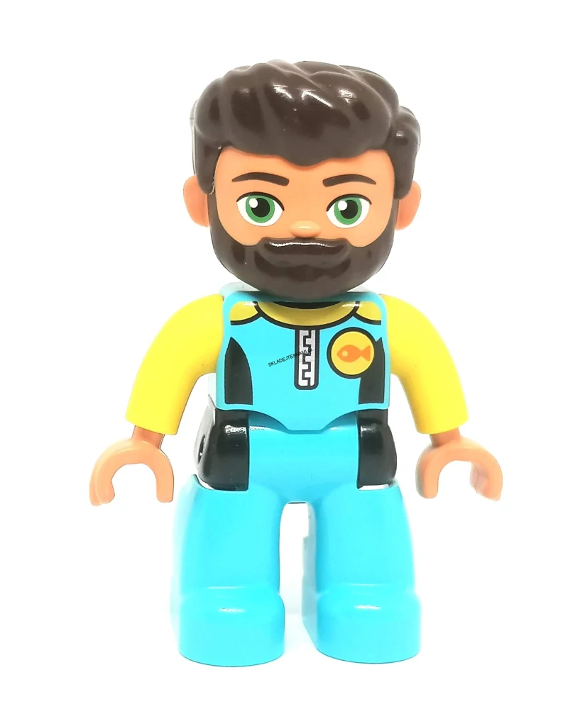 H1133 DUPLO HRANÁ FIGURKA MUŽ V NEOPRENU