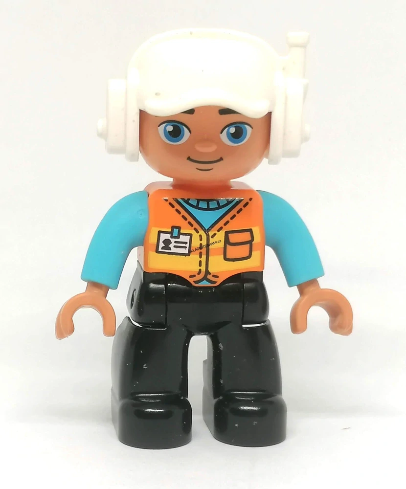 H1135 DUPLO HRANÁ FIGURKA MUŽ PRACOVNÍK LETIŠTĚ