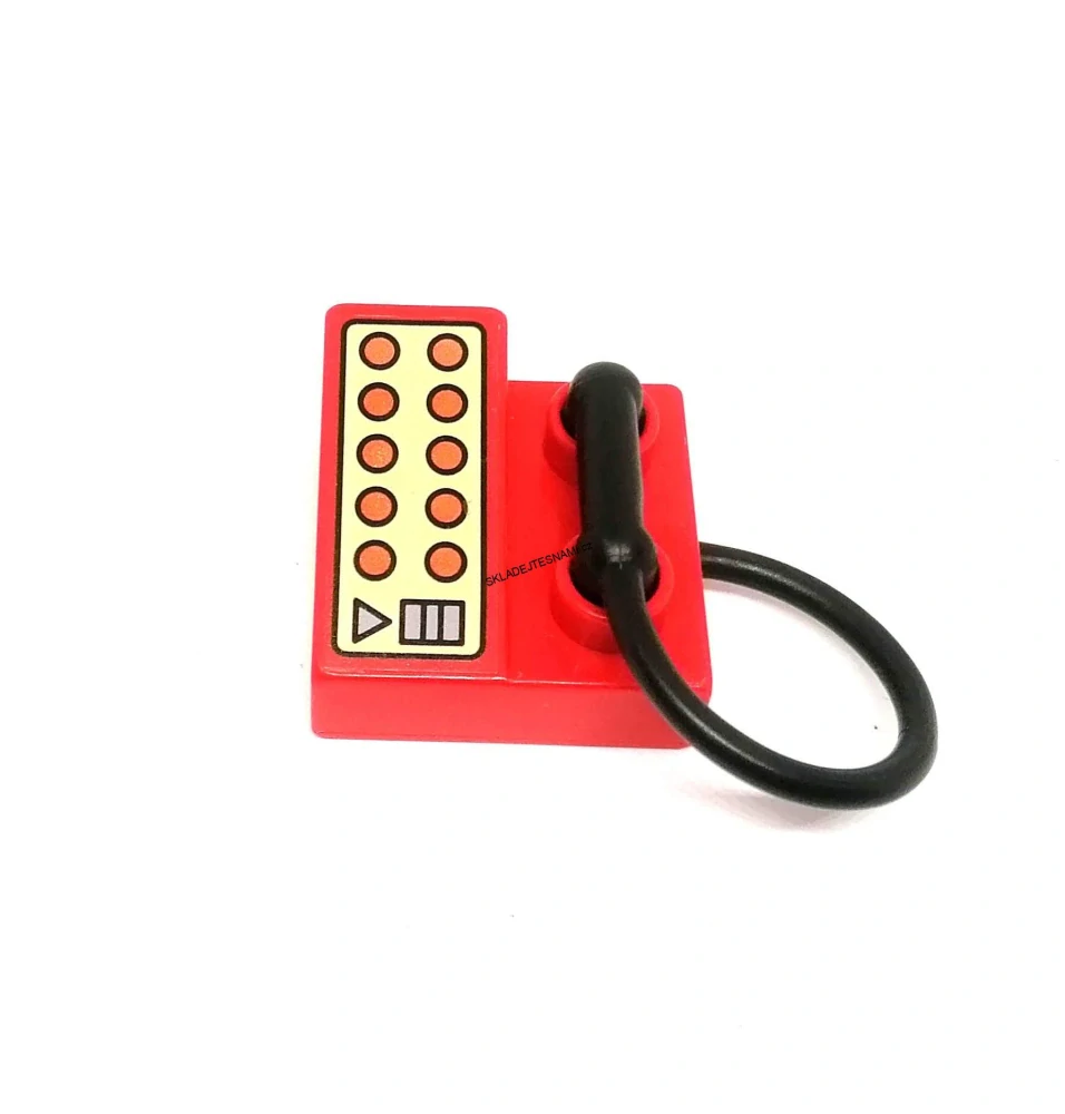 H1187 DUPLO HRANÝ ČERVENÝ TELEFON