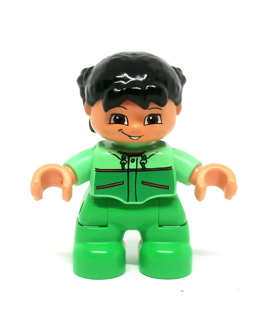 H1267 DUPLO HRANÁ FIGURKA HOLČIČKA V ZELENÉM