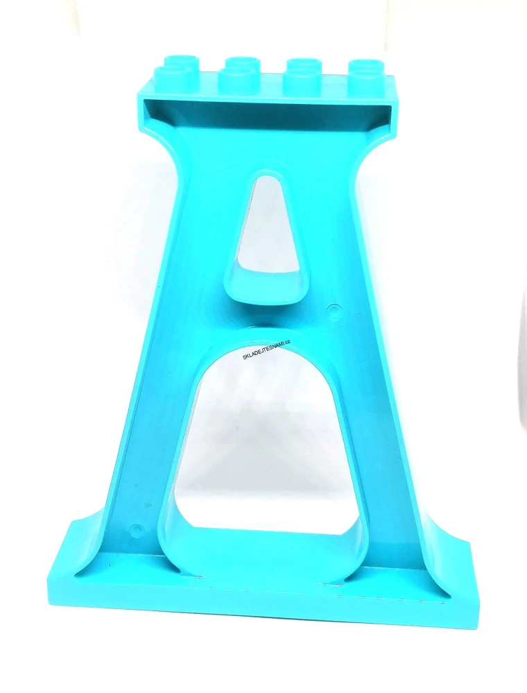 H1328 DUPLO HRANÁ STOJNA VELKÝ SLOUP MODRÝ