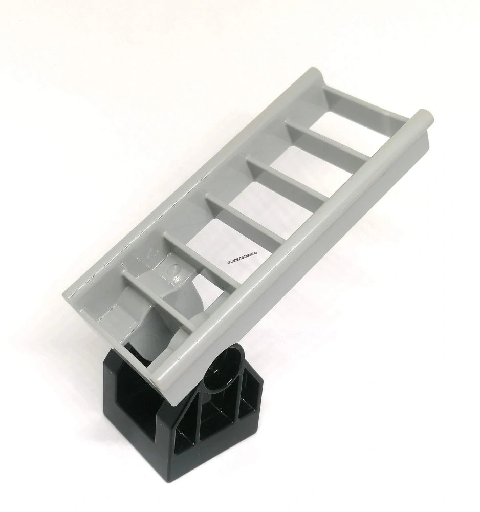H1345 DUPLO HRANÝ ŽEBŘÍK ŠEDÝ