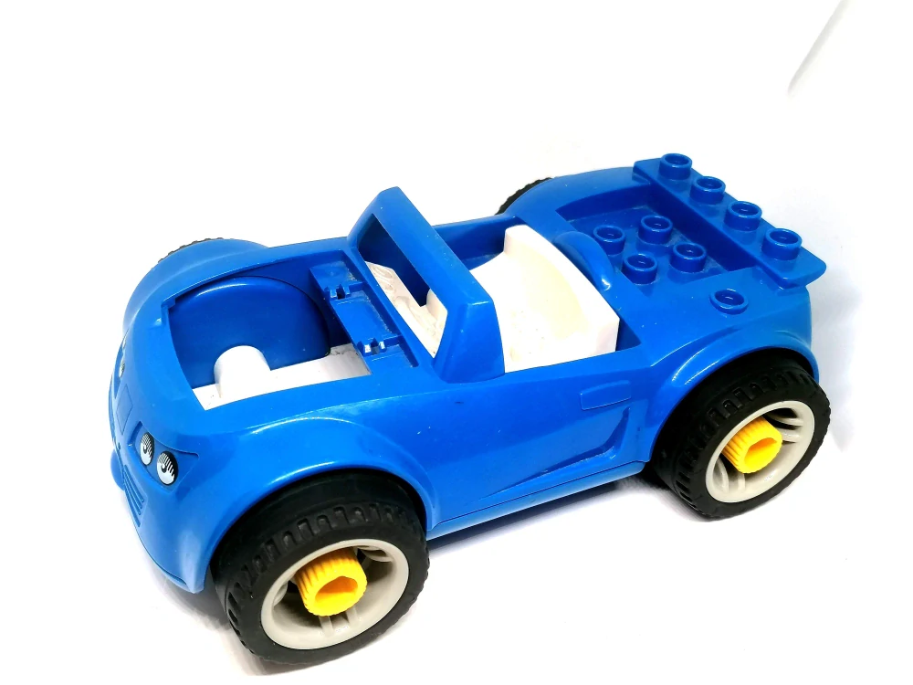 H1361 DUPLO HRANÉ VELKÉ MODRÉ AUTO
