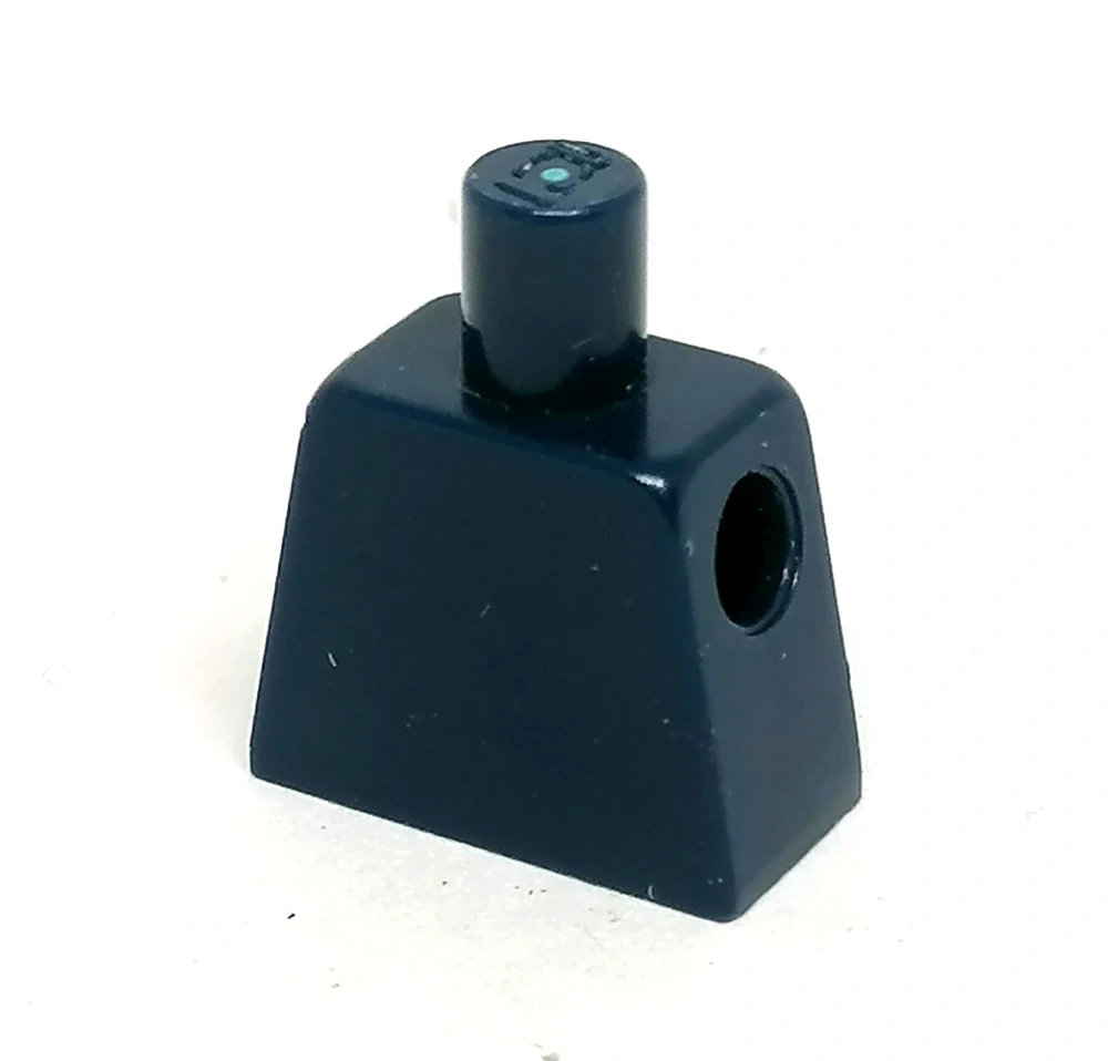 X565 LEGO HRANÝ DÍL TRUP BEZ PAŽÍ TMAVĚ MODRÝ BEZ POTISKU
