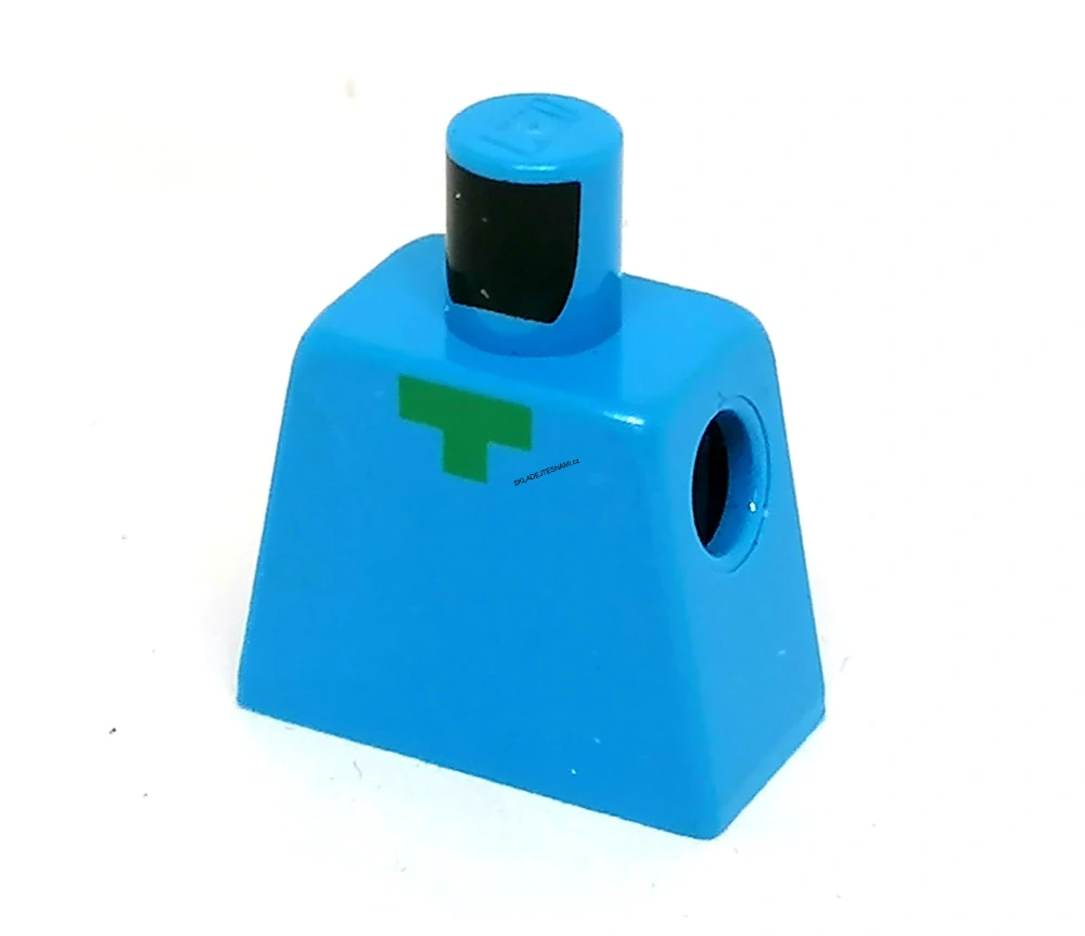 X567 LEGO HRANÝ DÍL TRUP BEZ PAŽÍ MINICRAFT TYRKYSOVÝ