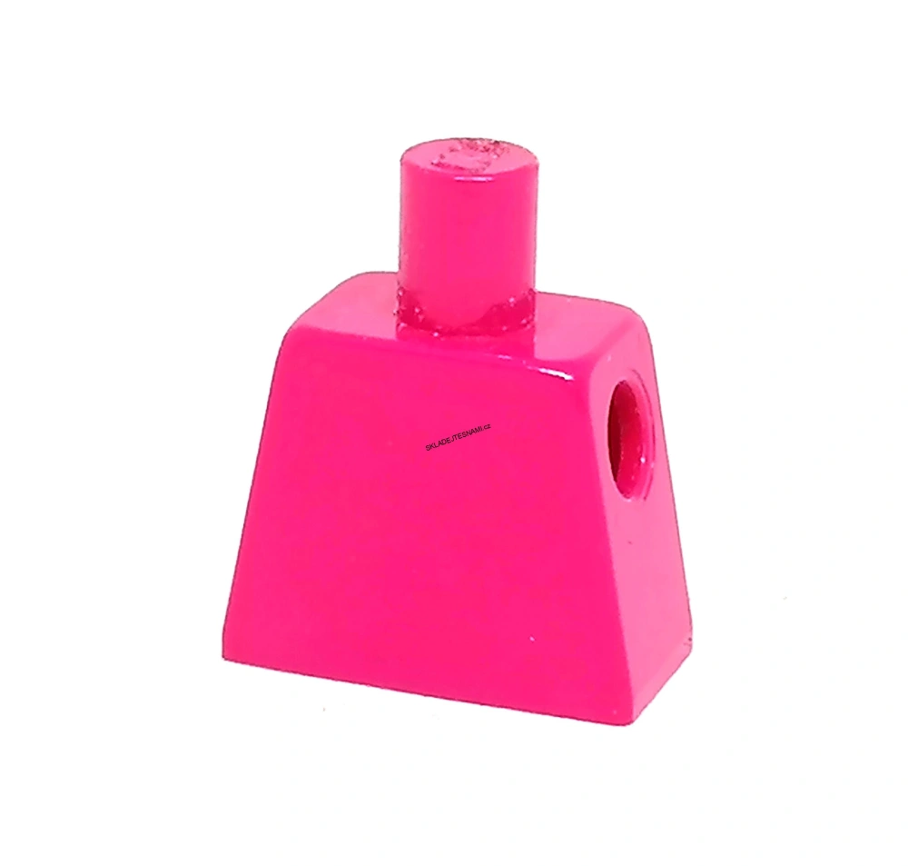 X615 LEGO HRANÝ DÍL TRUP BEZ PAŽÍ RŮŽOVÁ MALINOVÁ MAGENTA