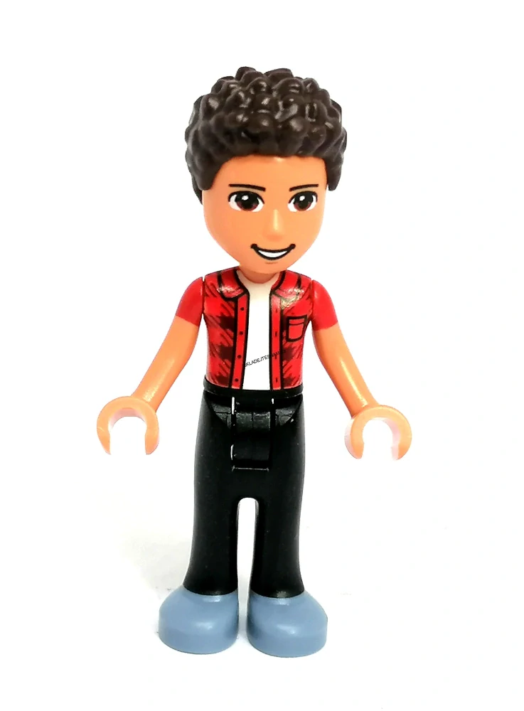 LN2724 LEGO NOVÁ MINIFIGURKA FRIENDS KLUK V ČERVENÉ KOŠILI