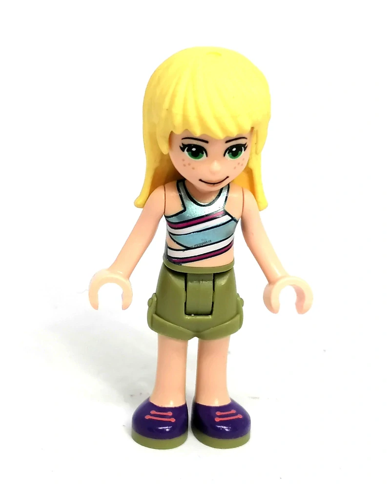 LN2726 LEGO NOVÁ MINIFIGURKA FRIENDS DÍVKA KHAKI KALHOTY