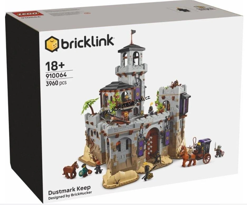 910064 LEGO® Bricklink PRAŠNÁ PEVNOST (8.řada)
